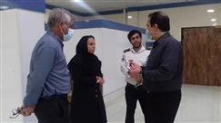 پایش پذیرش زائرین در مرکز بهداشتی،درمانی شهید حاج قاسم سلیمانی 